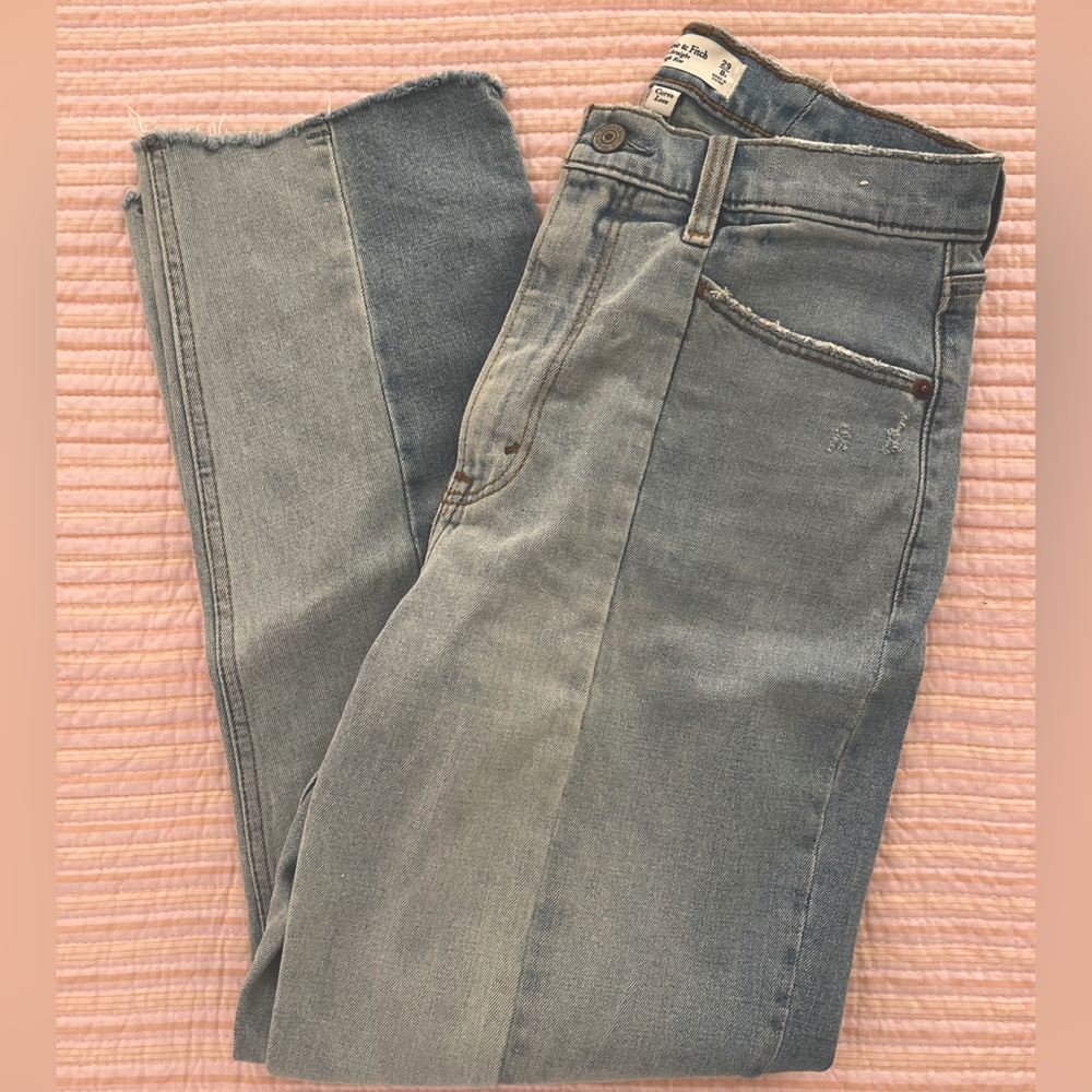Abercrombie Ankle Straight Jeans